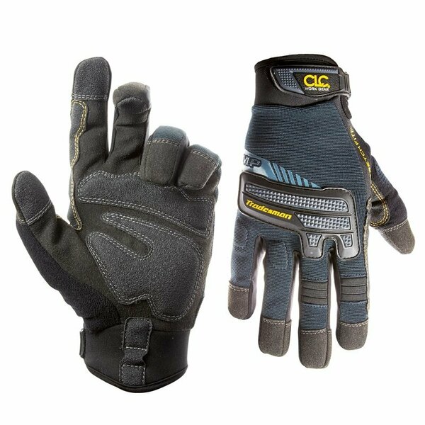 Custom Leathercraft Gloves Xlg Tradesman Dexterity 145X